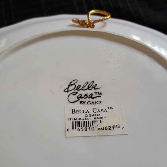 Belle Casa by Ganz Decorative Plate 3D. - Picture 6 of 7